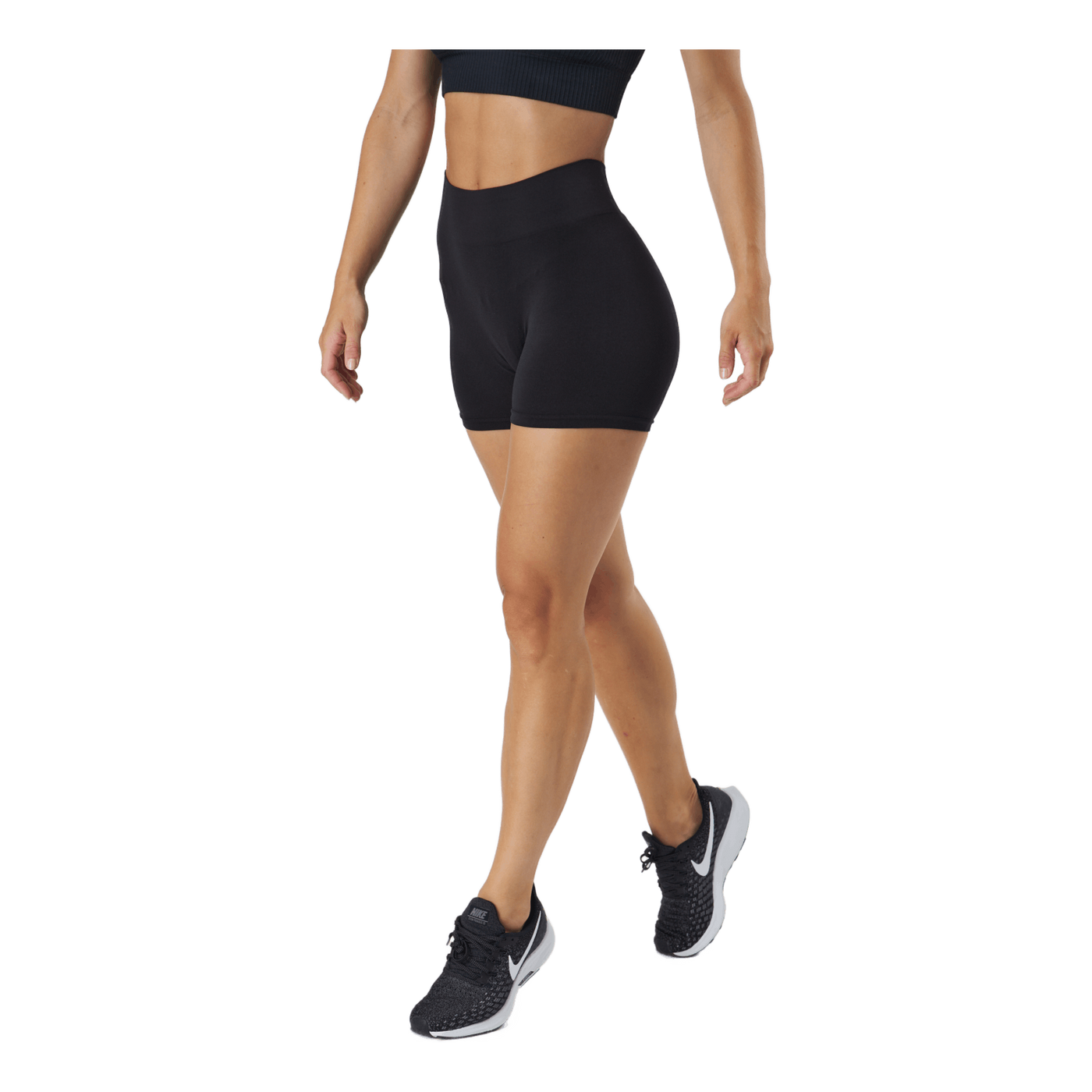 Onlvicky Seamless Mini Shorts Black