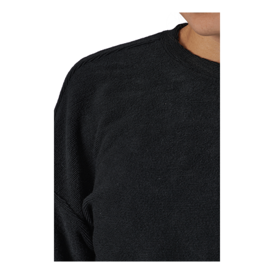 Onljenka L/s O-neck Smock Top  Black