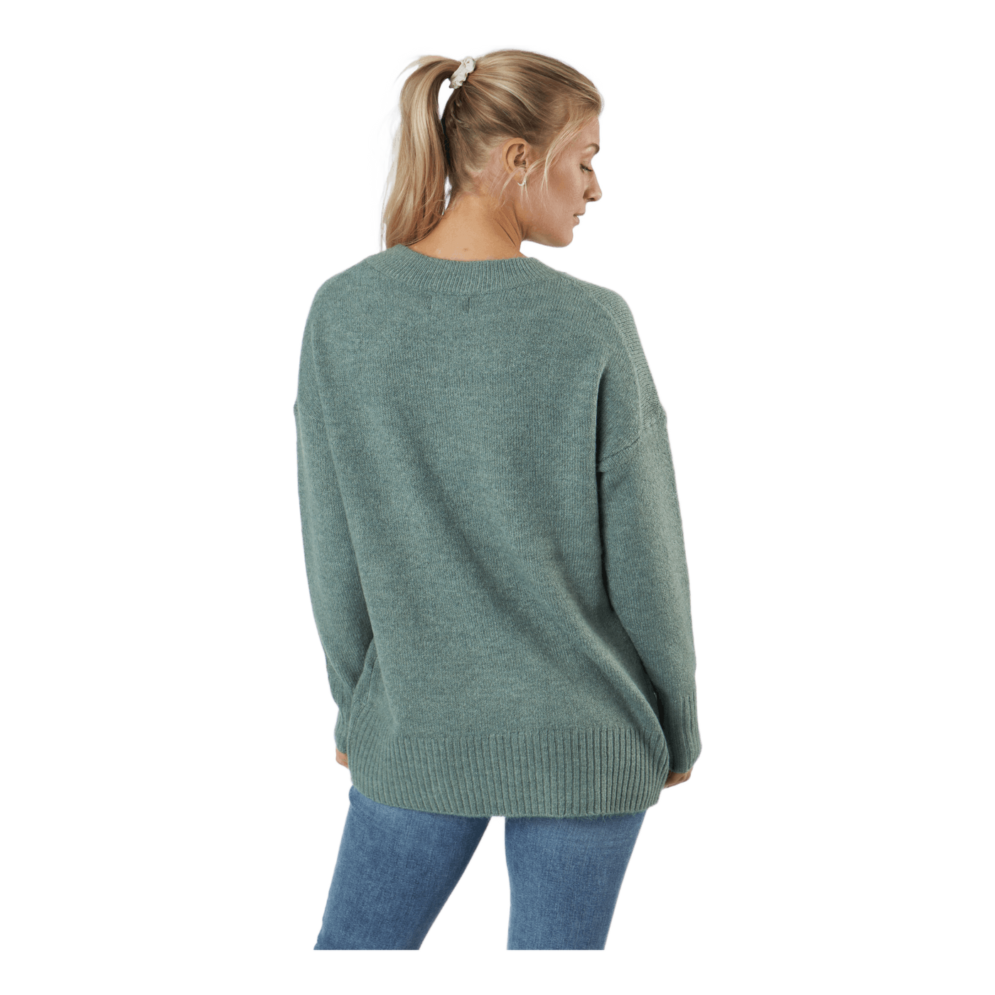 Onlnanjing L/s Pullover Knt Balsam Green