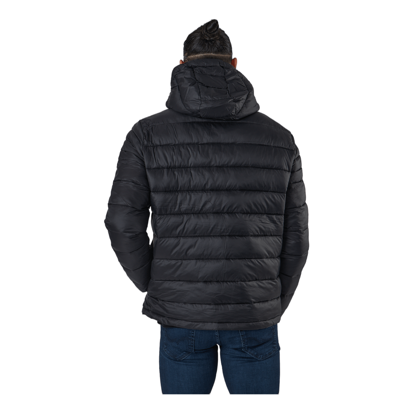 Jjeace Puffer Hood Black