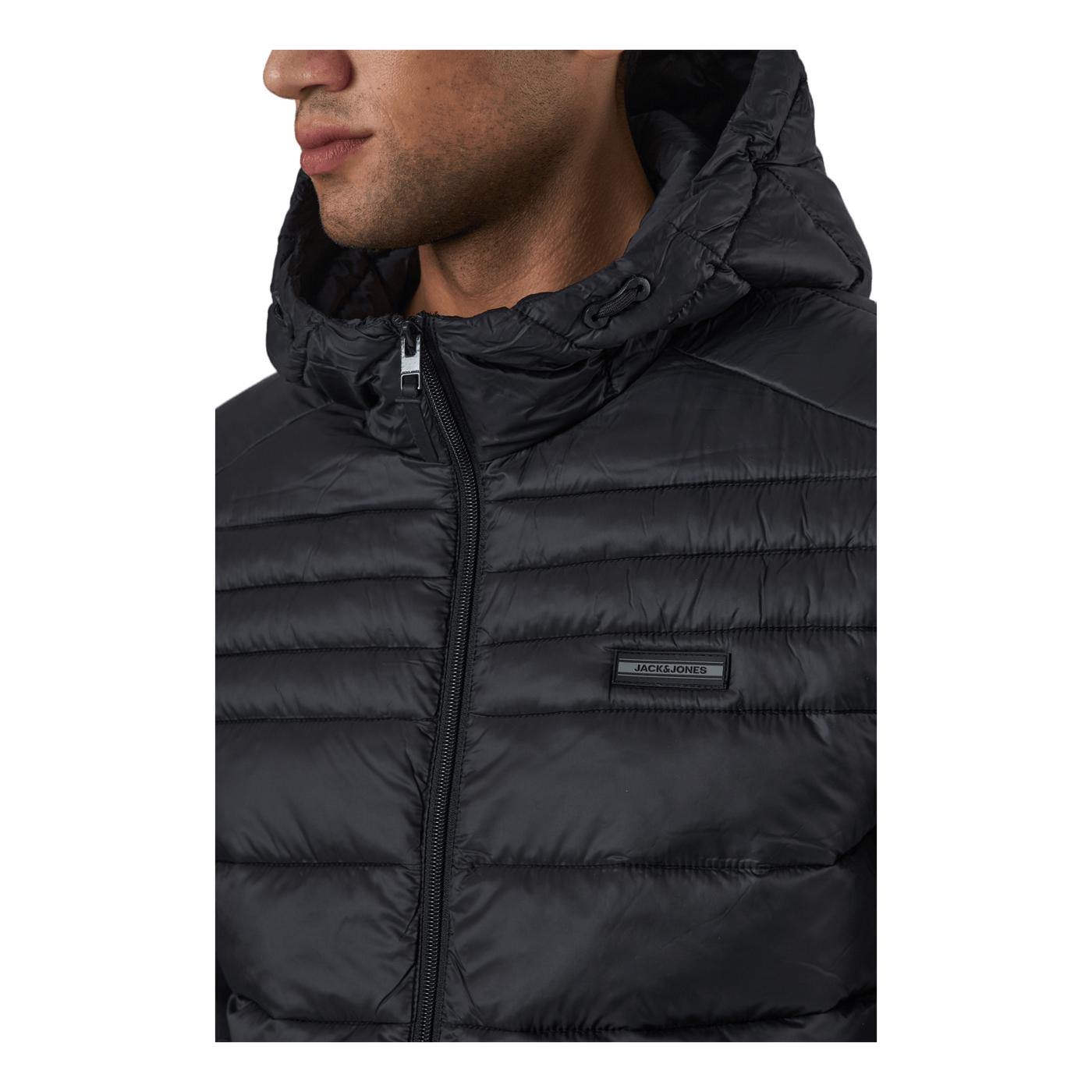 Jjeace Puffer Hood Black