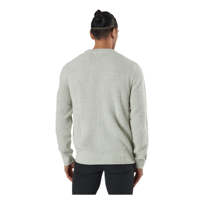 Jjcraig Knit Crew Neck Cloud Dancer