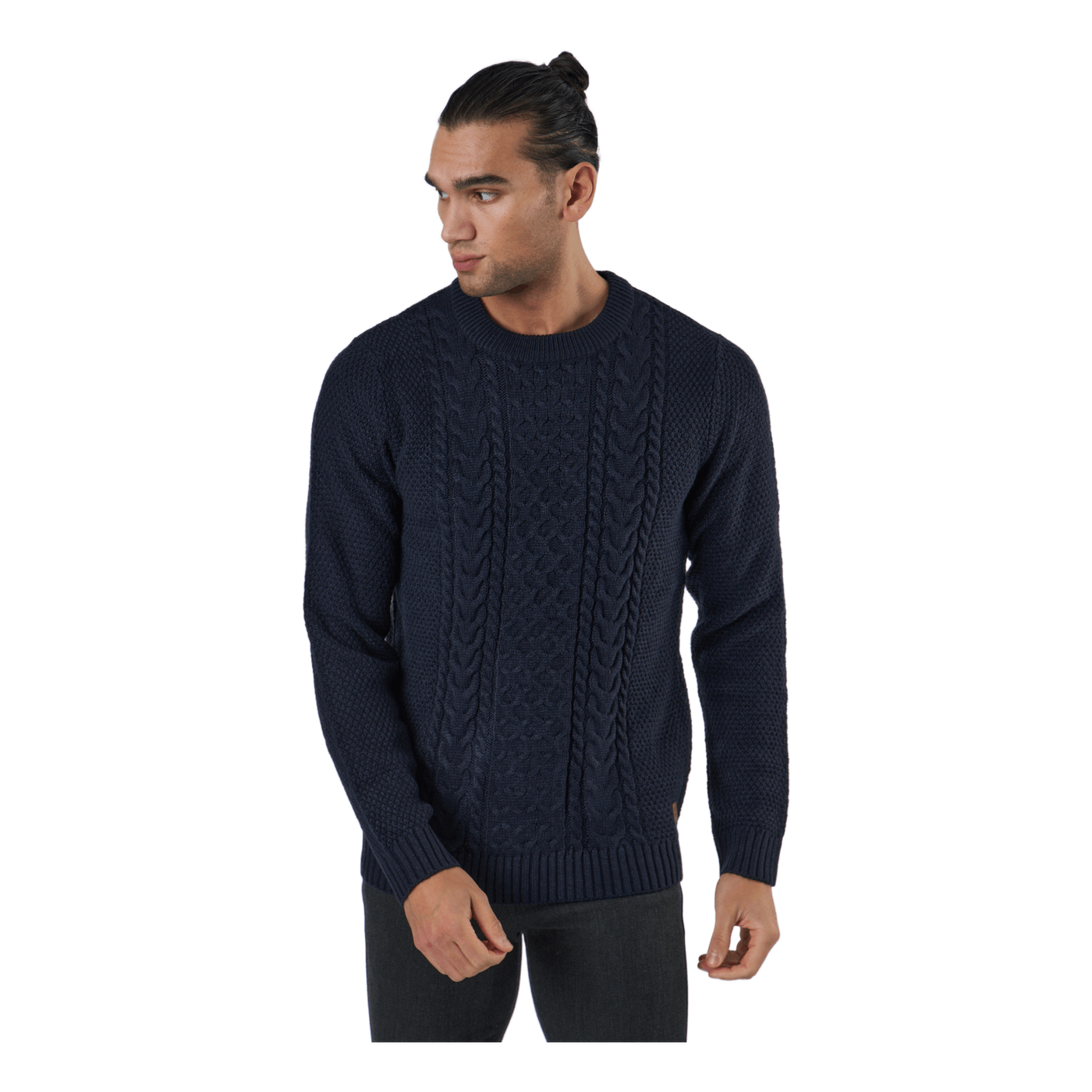 Jjcraig Knit Crew Neck Sky Captain