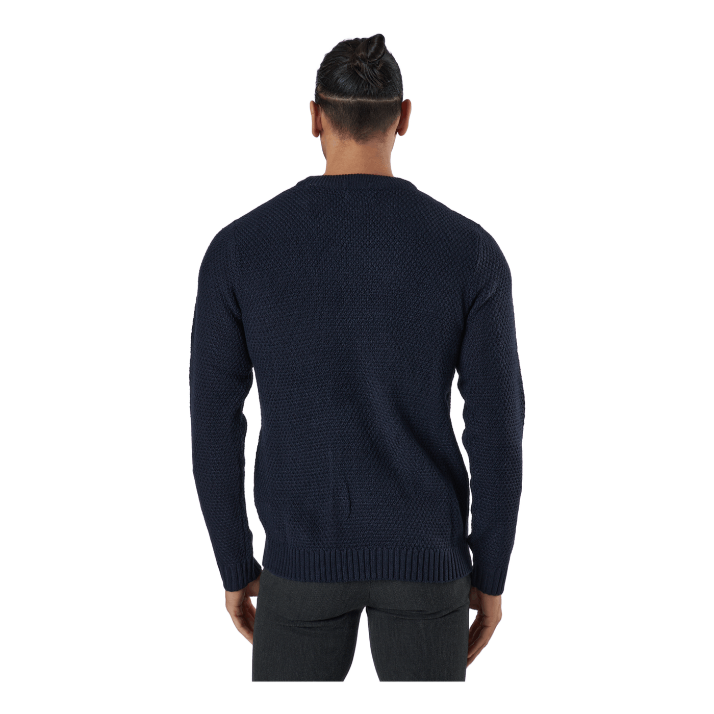 Jjcraig Knit Crew Neck Sky Captain