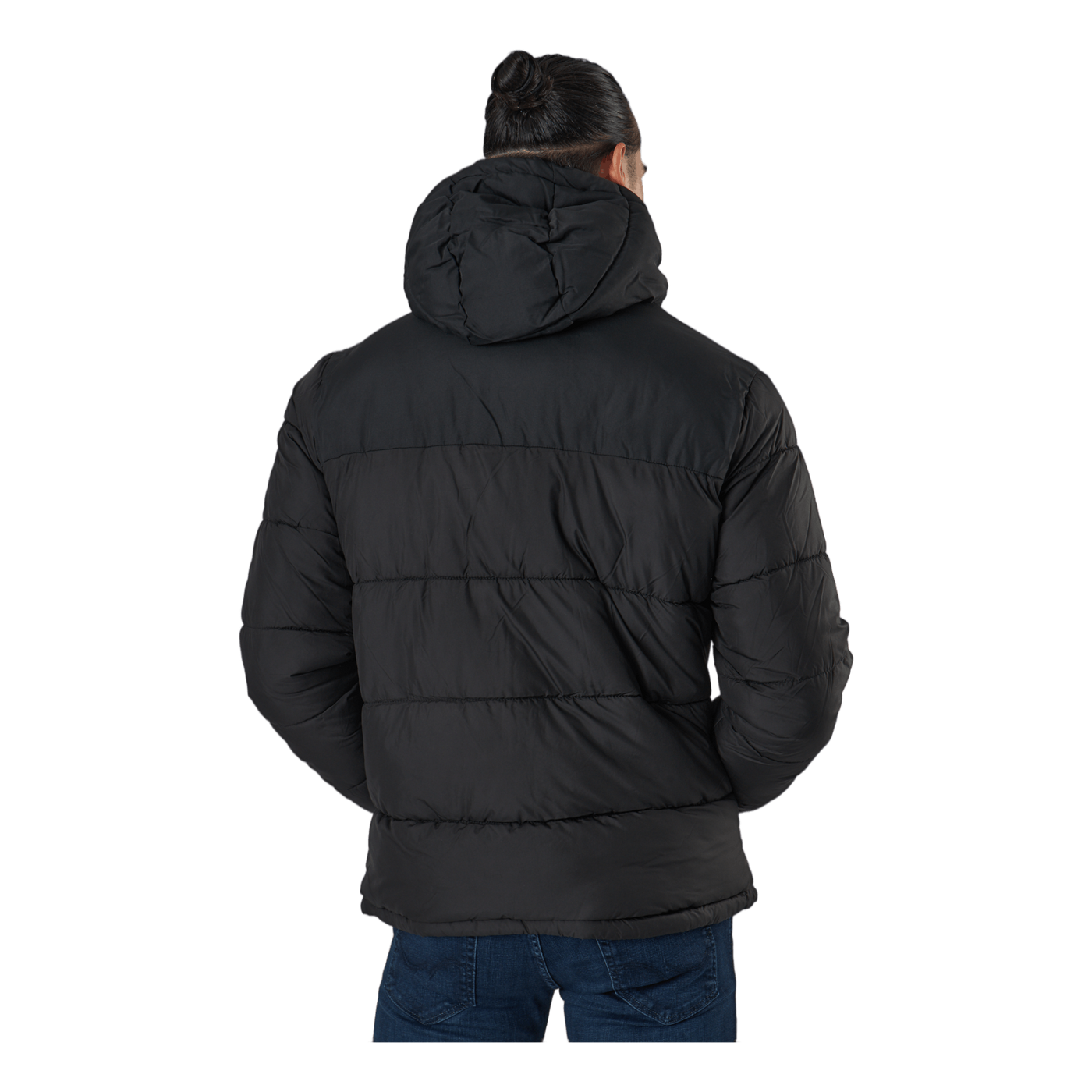 Jjpaul Puffer Hood Black