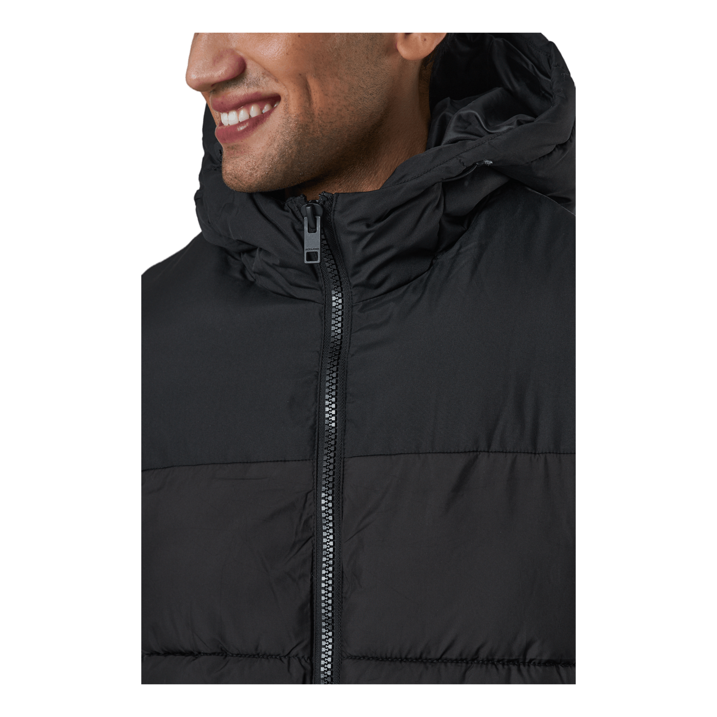 Jjpaul Puffer Hood Black