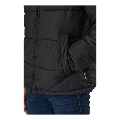 Jjpaul Puffer Hood Black