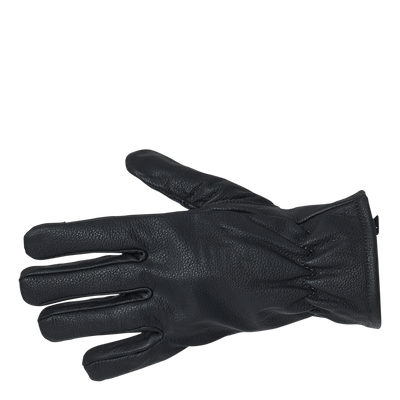 Jacroper Leather Glove Ln Black