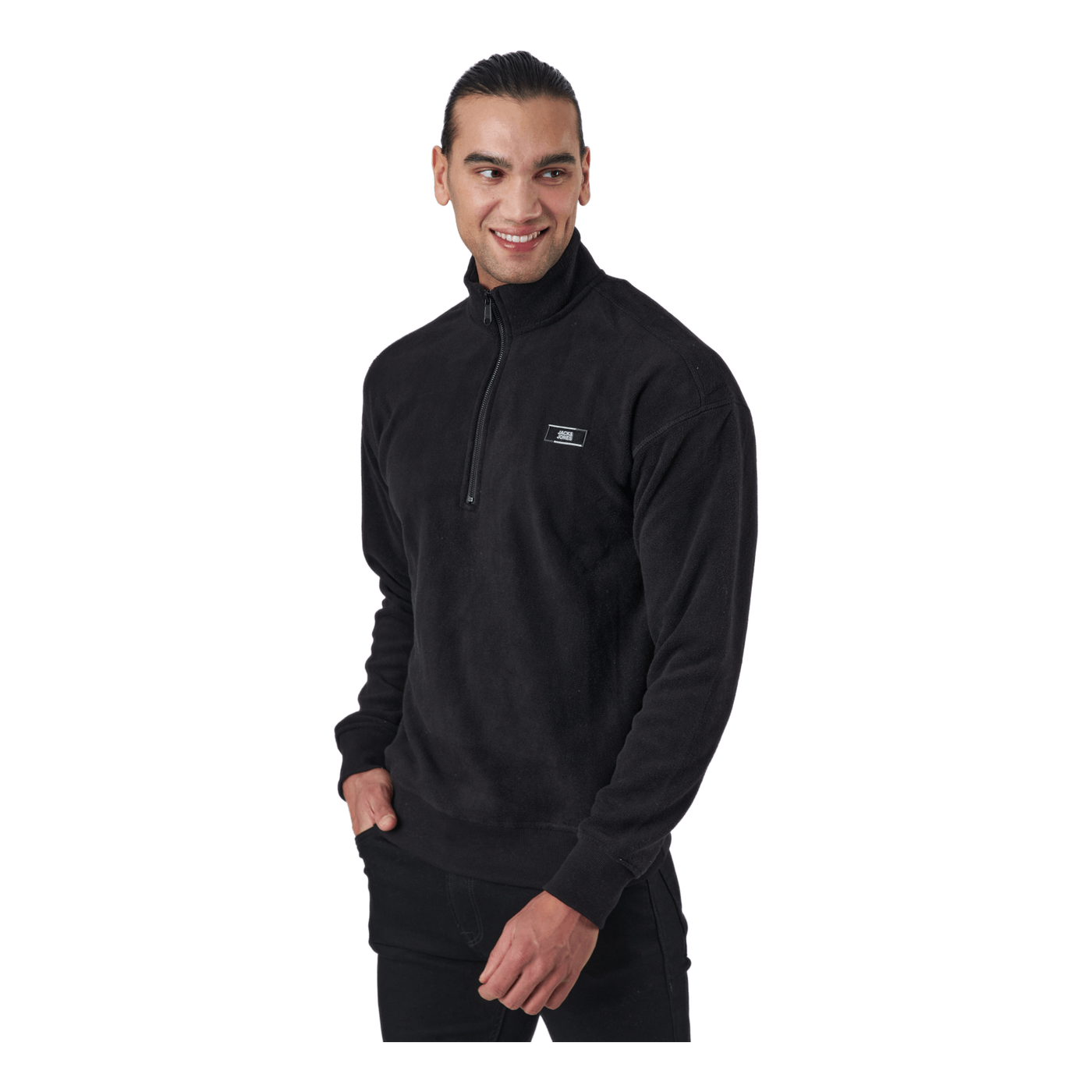 Jcoclassic Half Zip Sweat Black