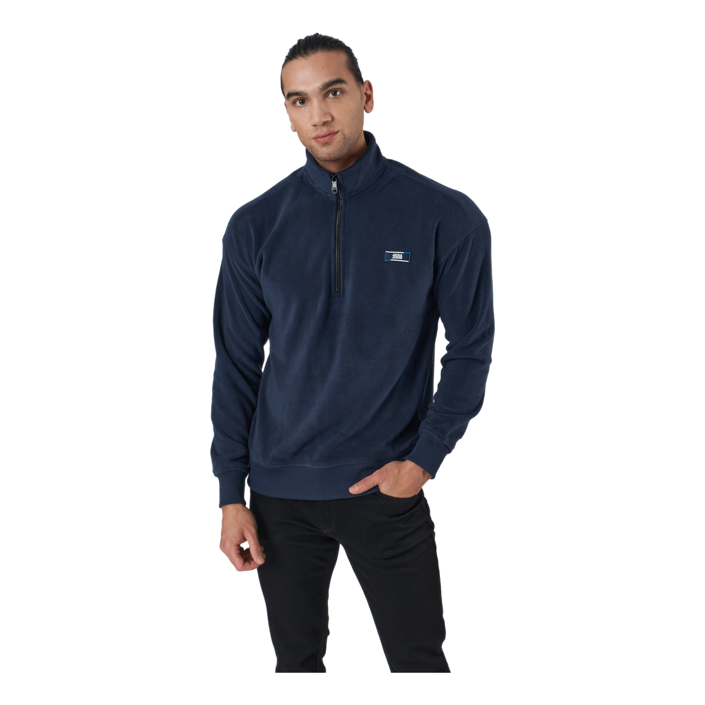 Jcoclassic Half Zip Sweat Navy Blazer