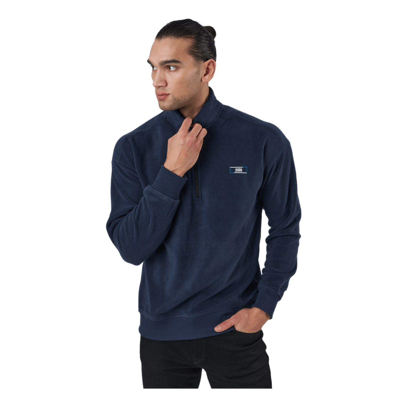 Jcoclassic Half Zip Sweat Navy Blazer