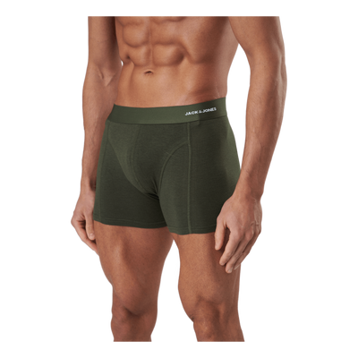 Jacbasic Bamboo Trunks 3 Pack Forest Night