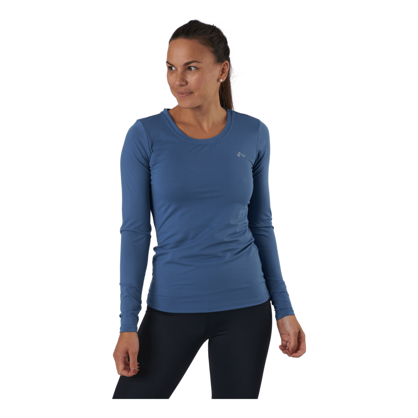 Onpclarisa Ls Training Tee Bijou Blue