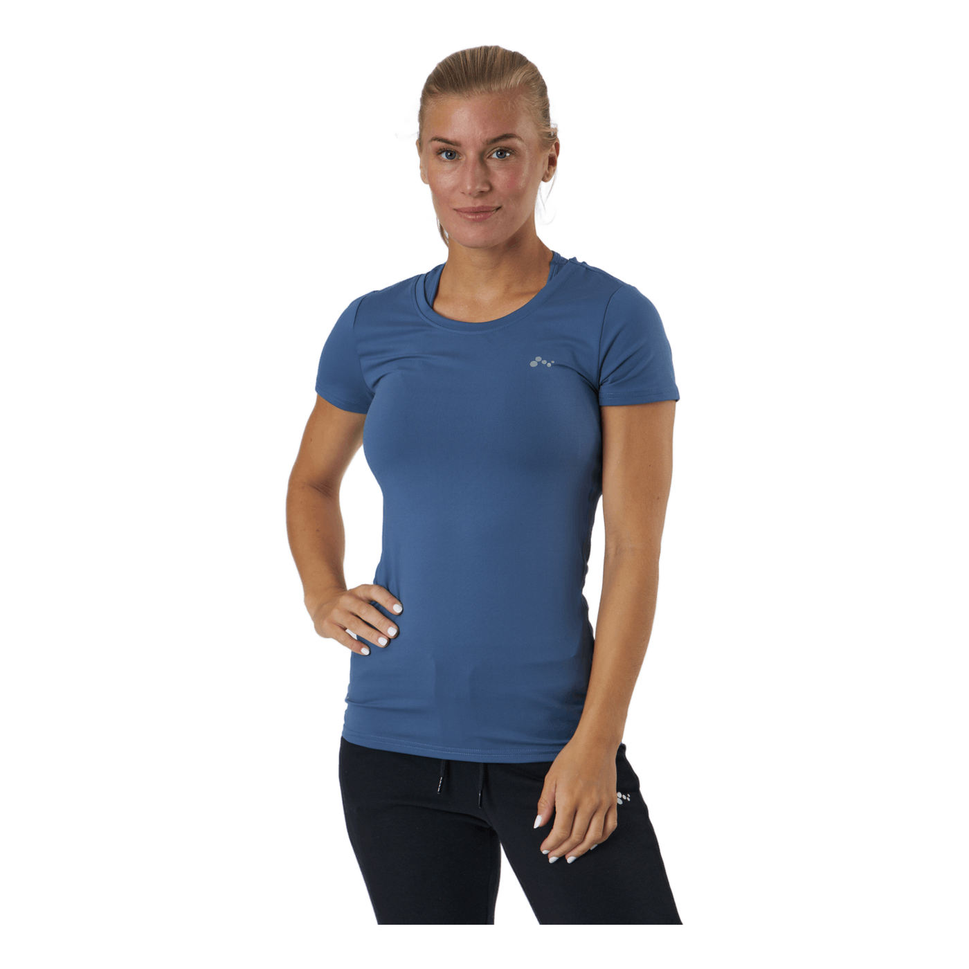 Onpclarisa Ss Training Tee Bijou Blue