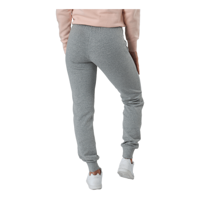 Rib Cuff Pants Gray Melange Light