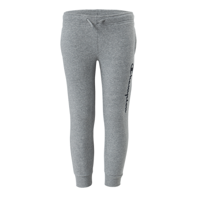 Rib Cuff Pants Gray Melange Light