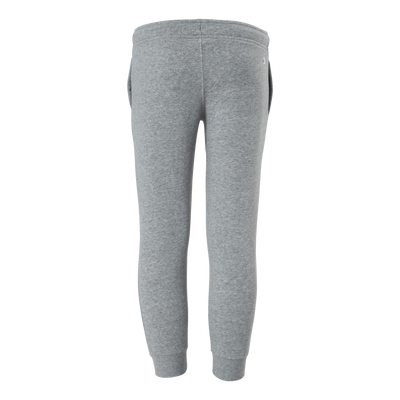 Rib Cuff Pants Gray Melange Light