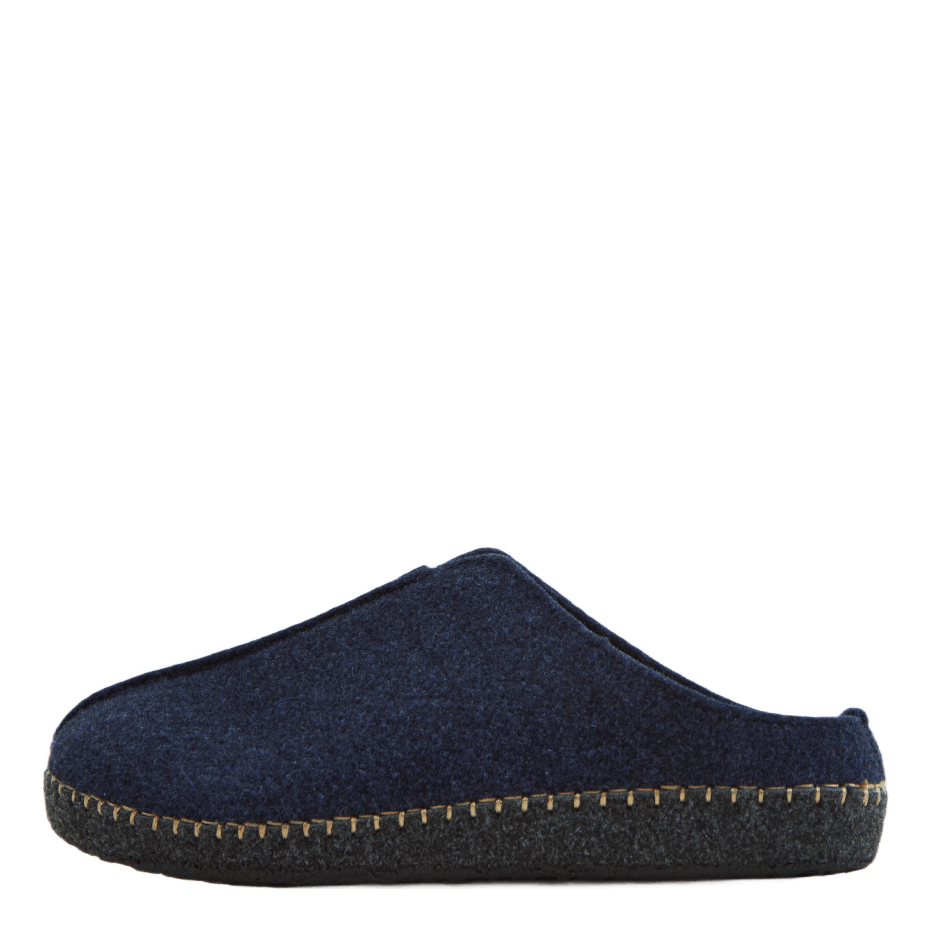 Seleigh Unisex Felt Slipper Navy Blazer