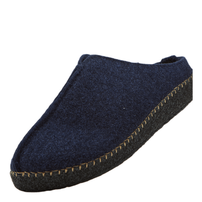 Seleigh Unisex Felt Slipper Navy Blazer