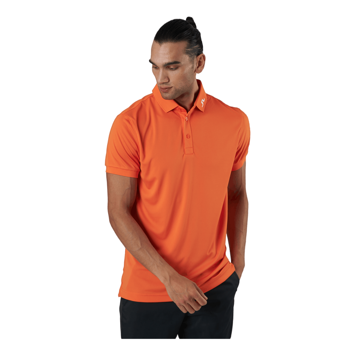 Tour Tech Reg Fit Golf Polo Lava Orange