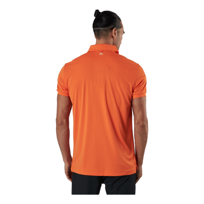 Tour Tech Reg Fit Golf Polo Lava Orange