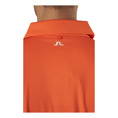 Tour Tech Reg Fit Golf Polo Lava Orange