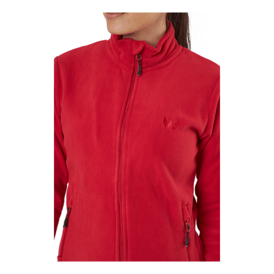 Cocoon W Fleece Jacket Chinese Red