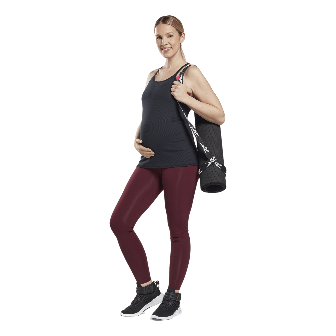 Sr Maternity Tank Black