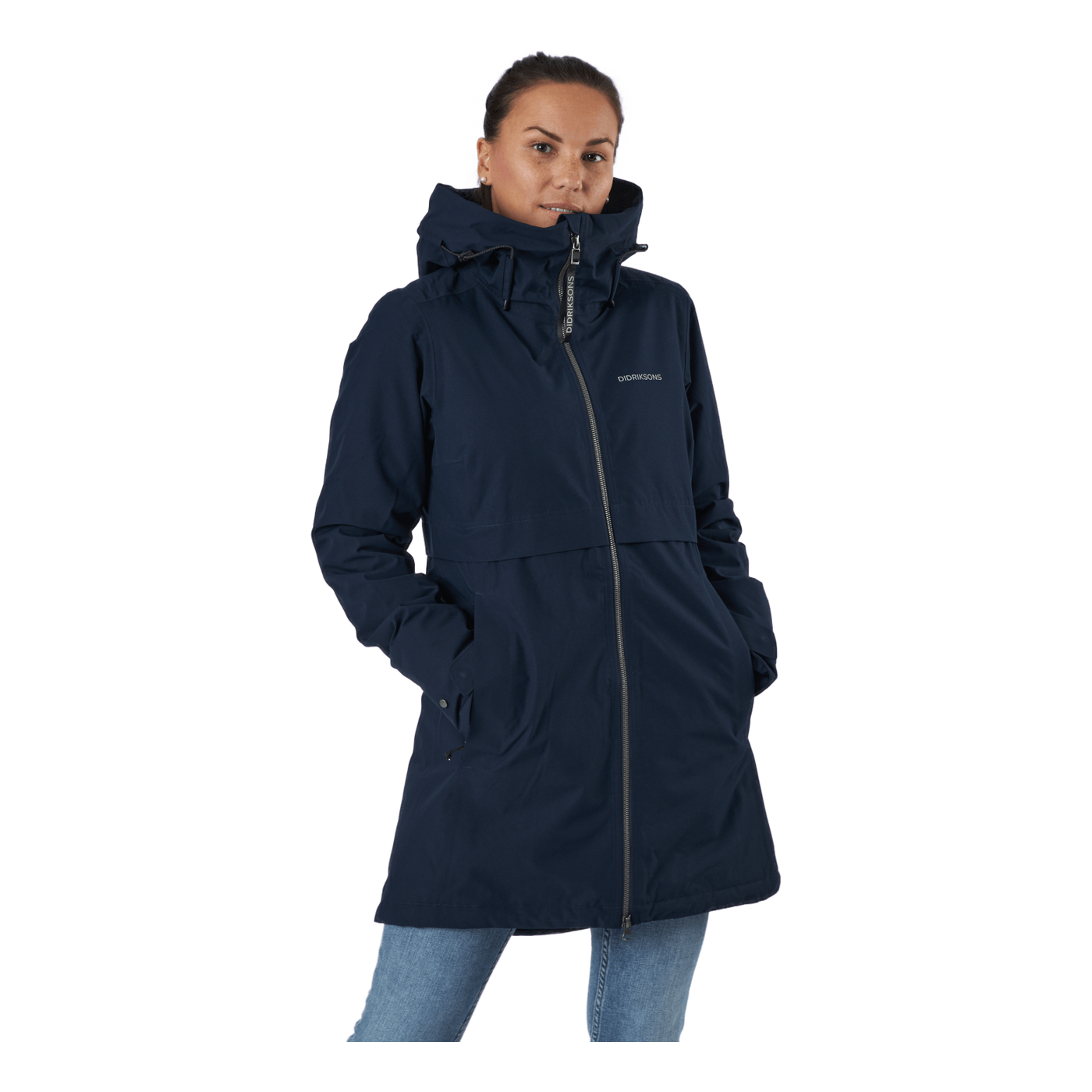 Helle Wns Parka 4 Dark Night Blue