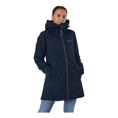 Helle Wns Parka 4 Dark Night Blue