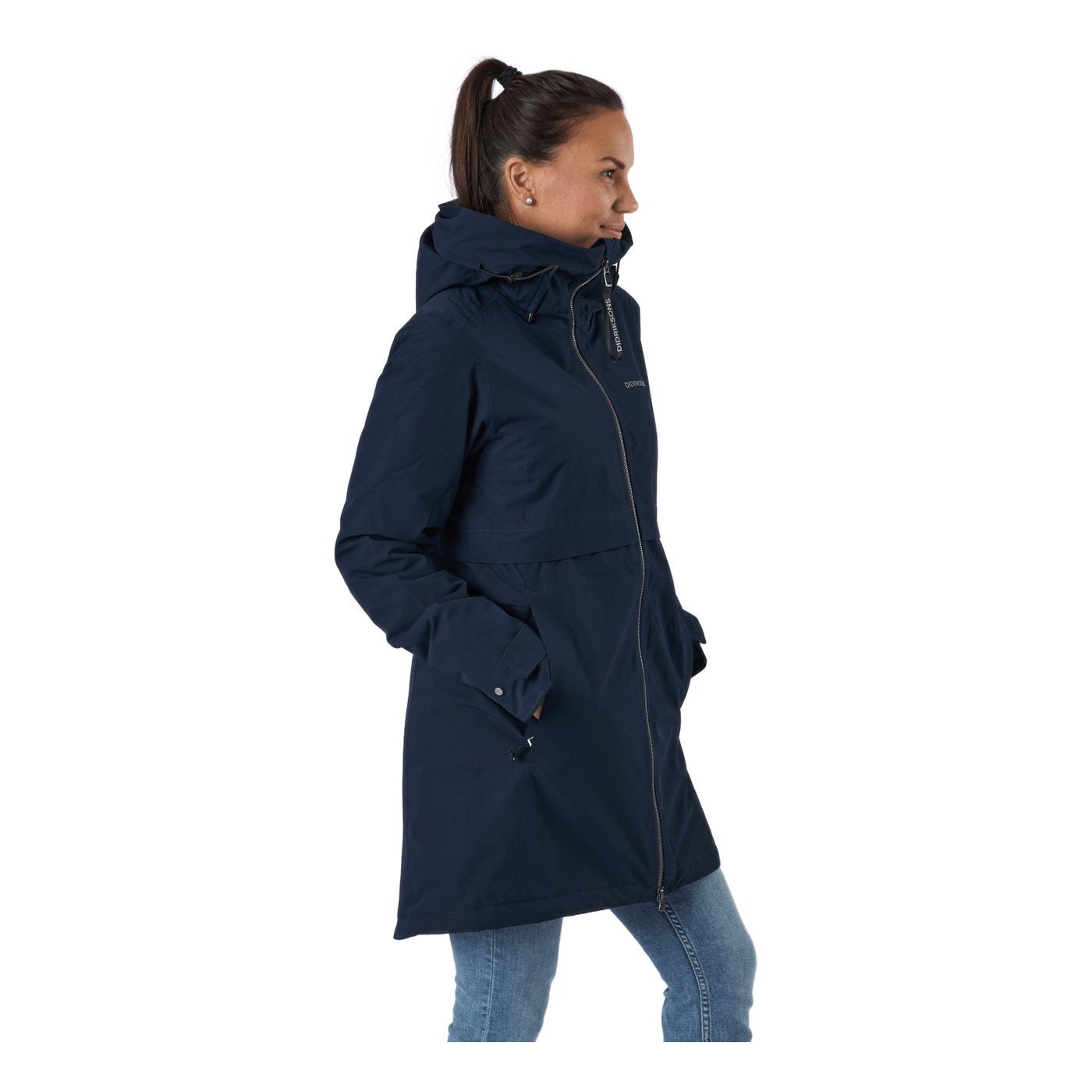 Helle Wns Parka 4 Dark Night Blue