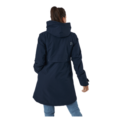 Helle Wns Parka 4 Dark Night Blue