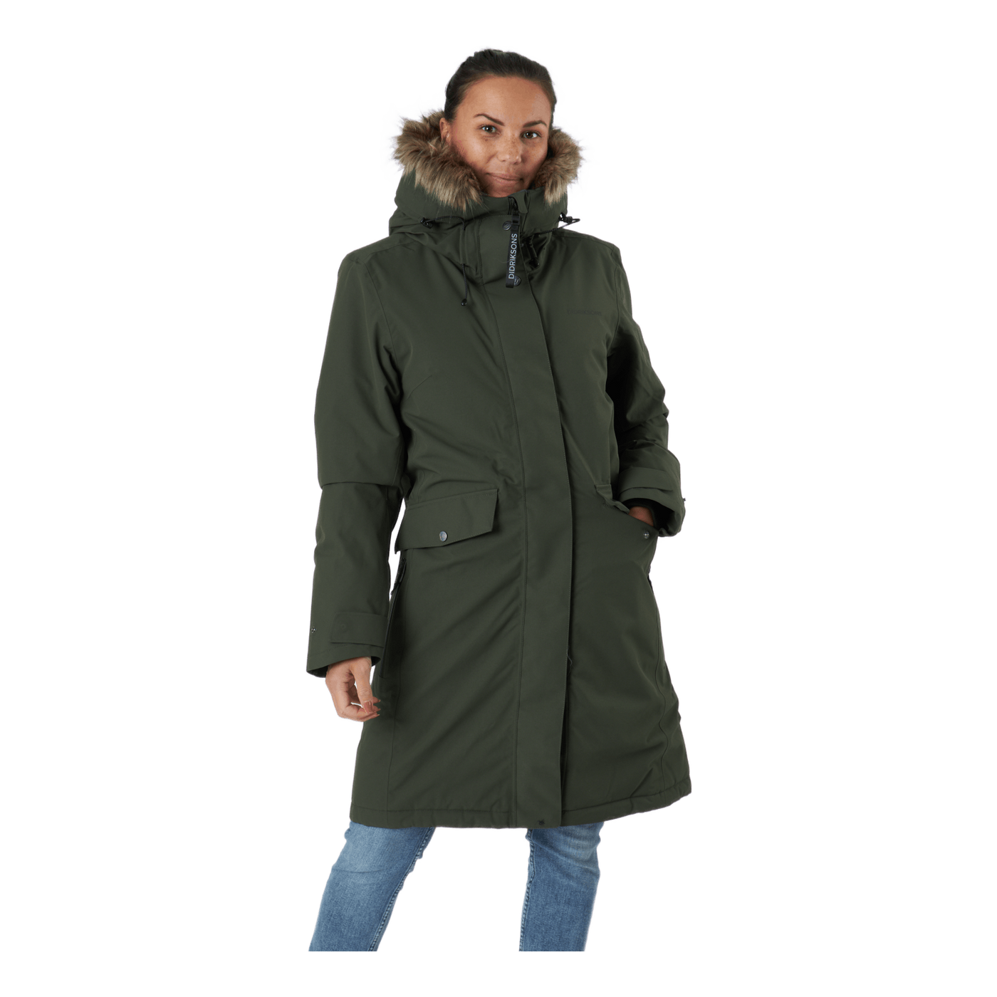 Erika Wns Parka 2 Deep Green