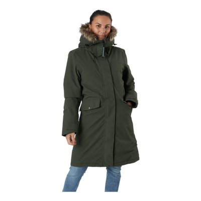 Erika Wns Parka 2 Deep Green