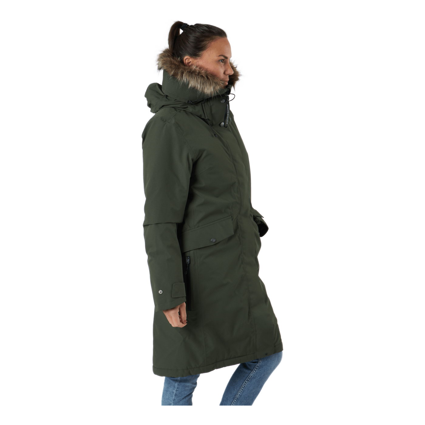 Erika Wns Parka 2 Deep Green