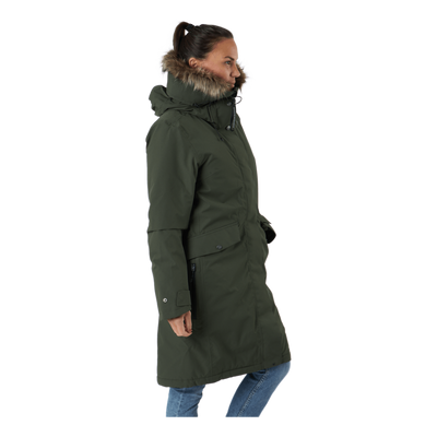 Erika Wns Parka 2 Deep Green