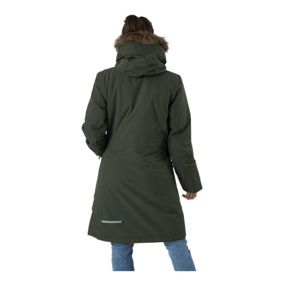 Erika Wns Parka 2 Deep Green