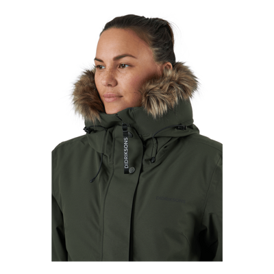 Erika Wns Parka 2 Deep Green