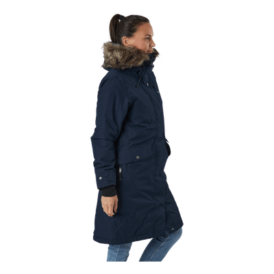 Erika Wns Parka 2 Dark Night Blue