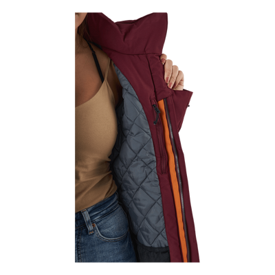 Emilia Wns Parka 2 Rioja Red