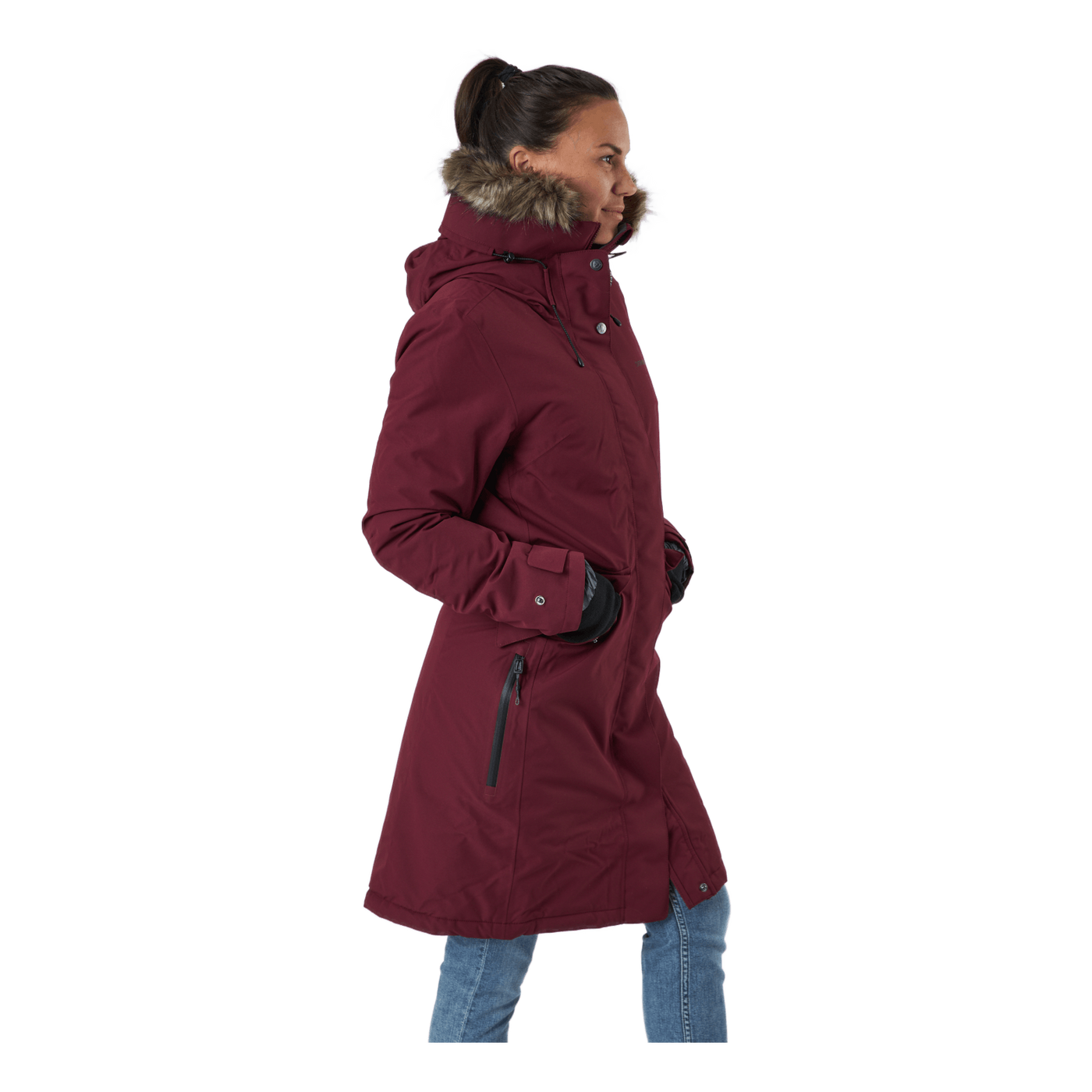 Erika Wns Parka 2 Rioja Red