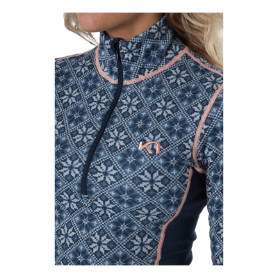 Rose Half-Zip Shirt Sail