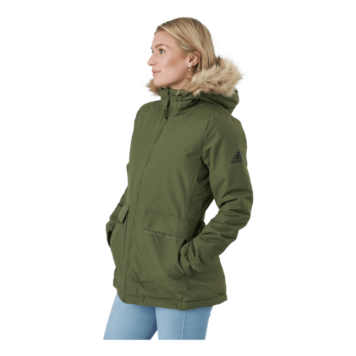 W Hooded Parka Focus Olive