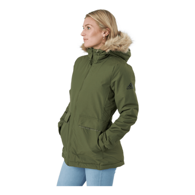 W Hooded Parka Focus Olive