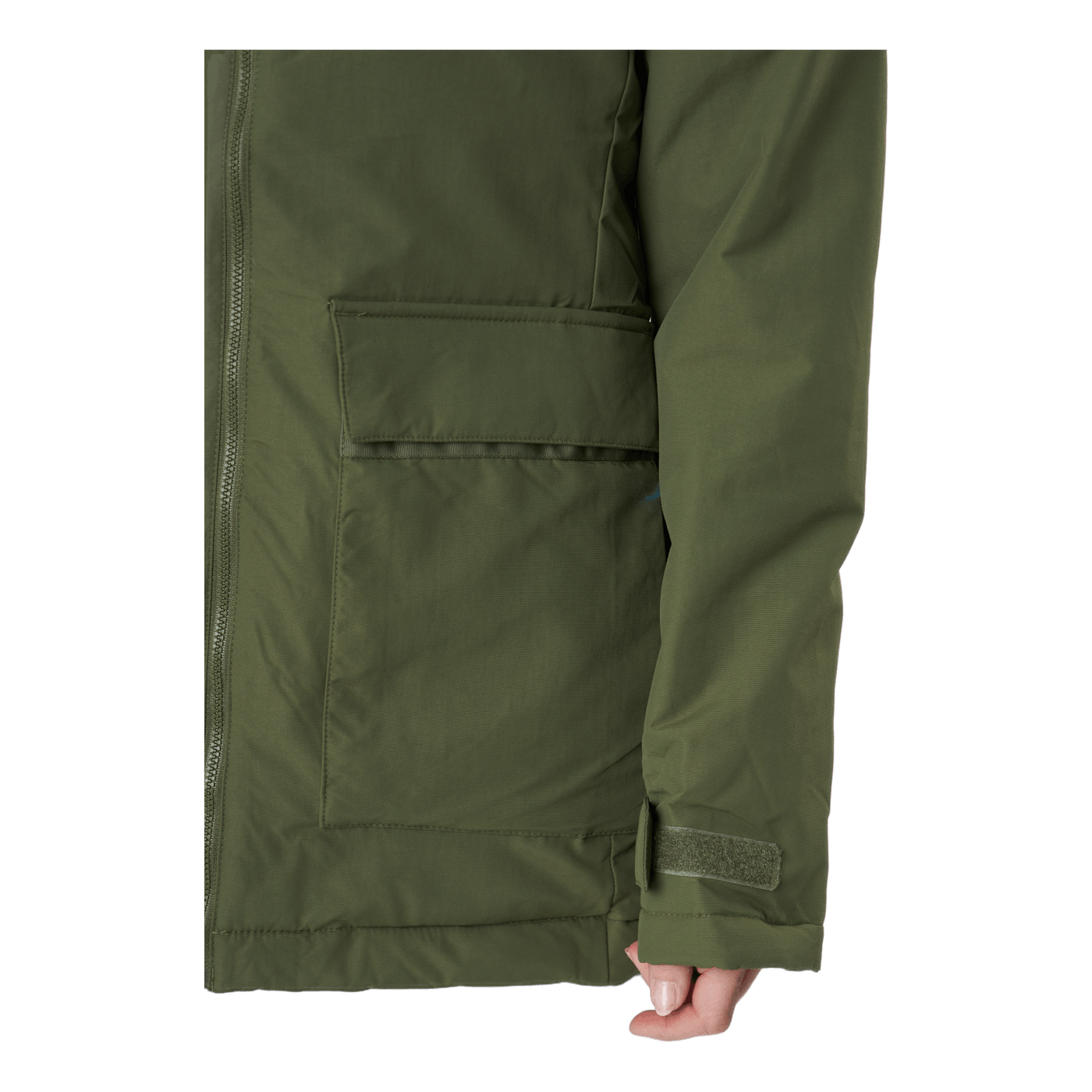 W Hooded Parka Focus Olive