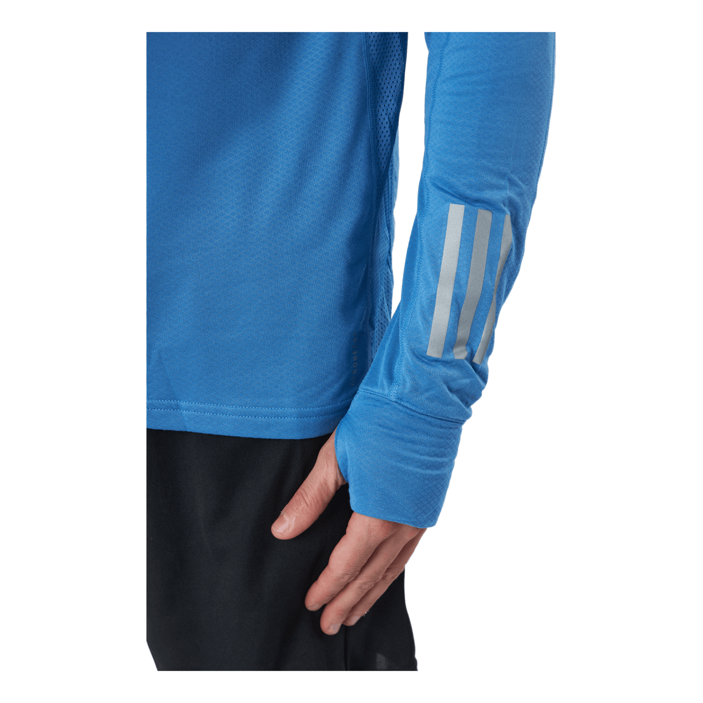 Adidas Own The Run Warm 1/2 Zip Men Focus Blue