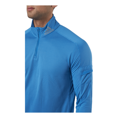 Adidas Own The Run Warm 1/2 Zip Men Focus Blue