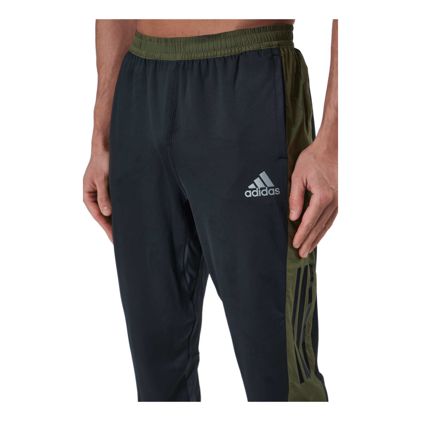 Adidas Astro Pant Knit Men Black / Focus Olive