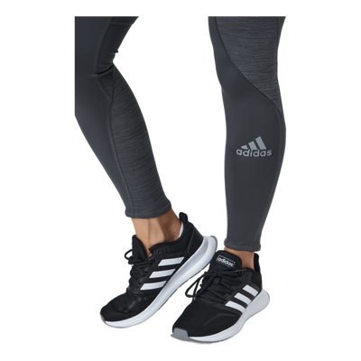 Adidas Fast Running Primeblue Leggings Women Grey Six / Grey Four