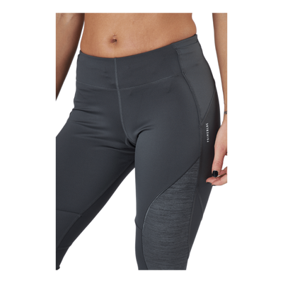 Adidas Fast Running Primeblue Leggings Women Grey Six / Grey Four